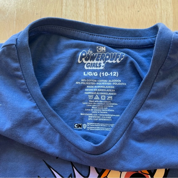 Girl’s Powerpuff girls t-shirt sparkly - Picture 2 of 4